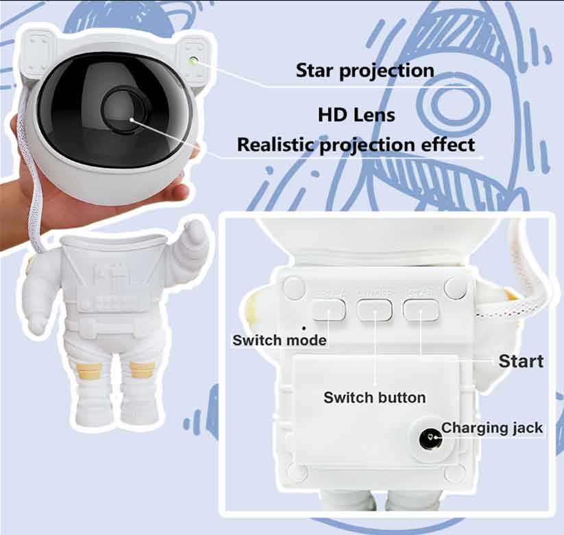 Astronaut-stjerneklar-projektor-lys_11