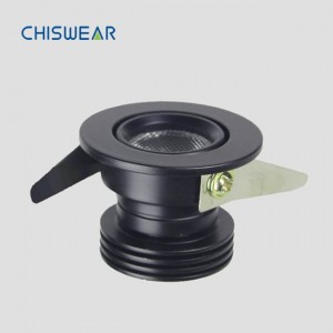 Indoor Jewelry Display Showcase Counter Recessed Ceiling Spot Lighting fixtures, Adjustable Directional 45 Degree Range