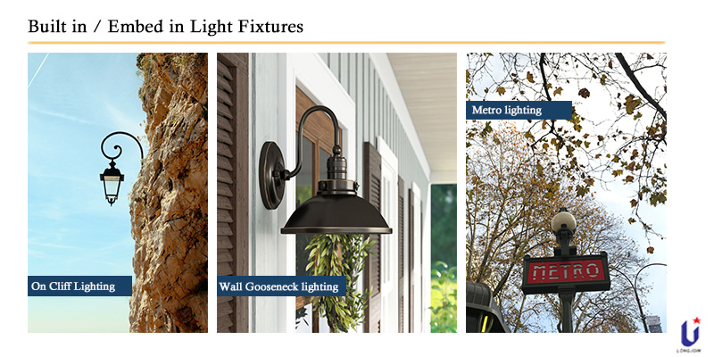 Incorporate in Light Fixtures