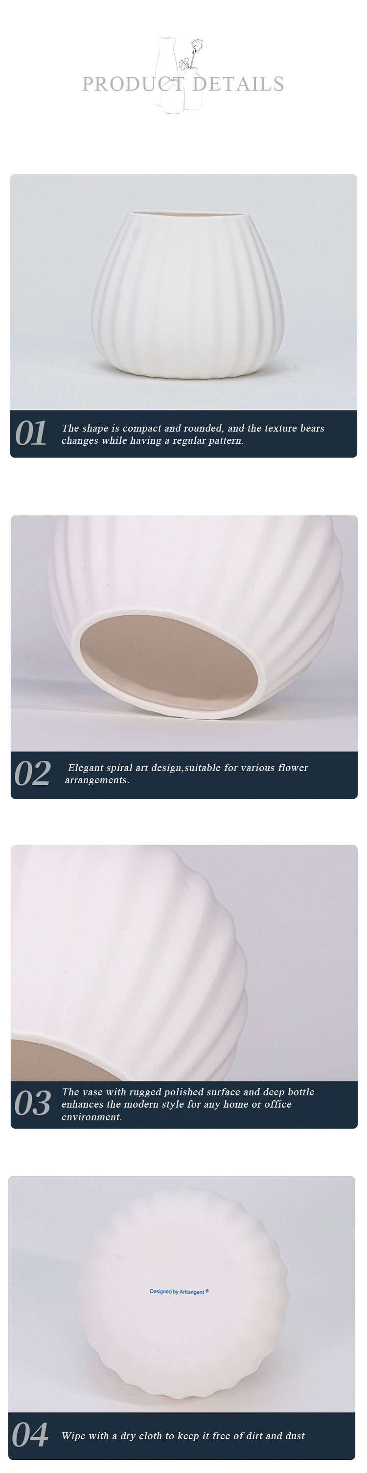 Mini ceramic flower vase (3)