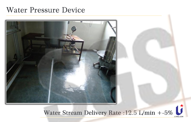 SGS-vattentrycksanordning