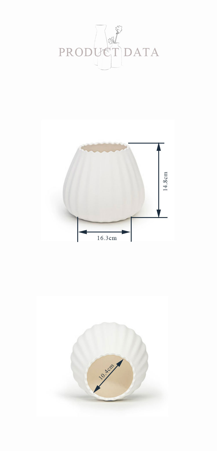 Texture ceramic vase (3)