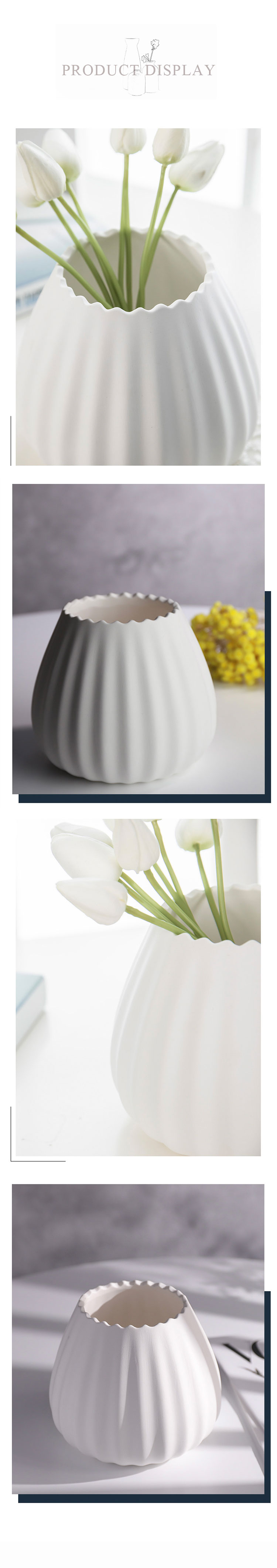 Texture ceramic vase (5)