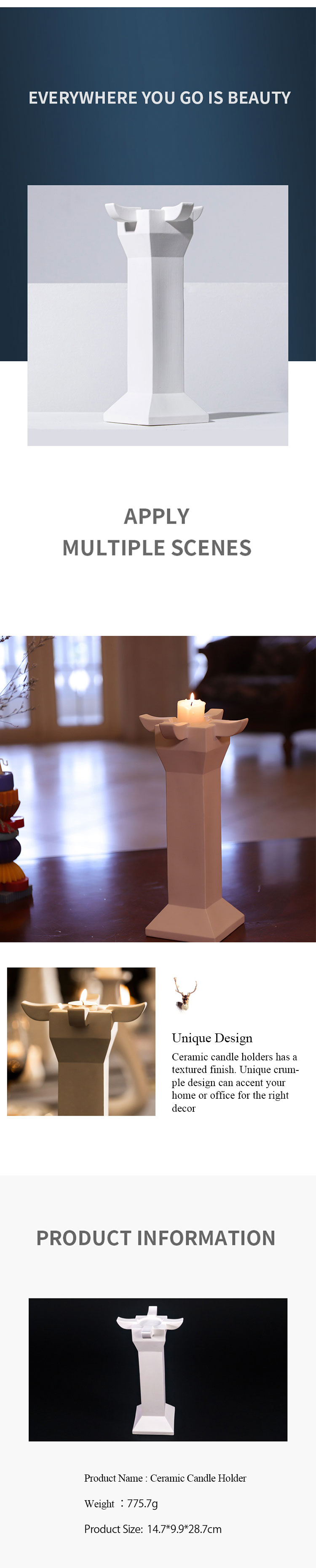 ceramic handmade candle holder (2)