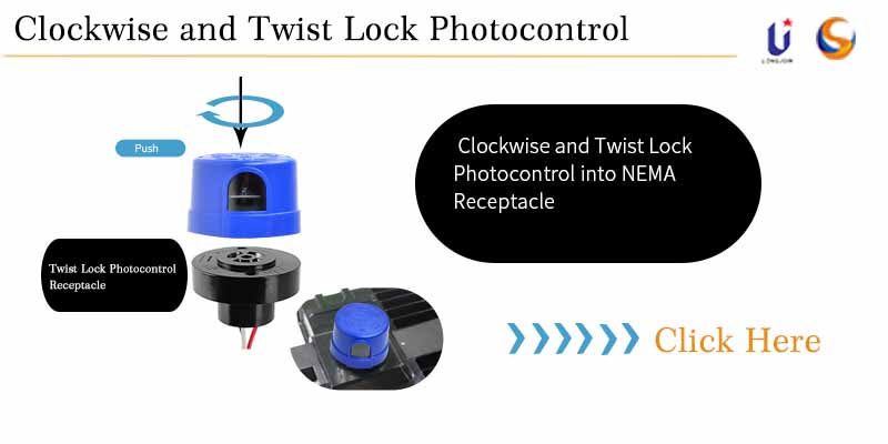 clockwise twist photocontrol
