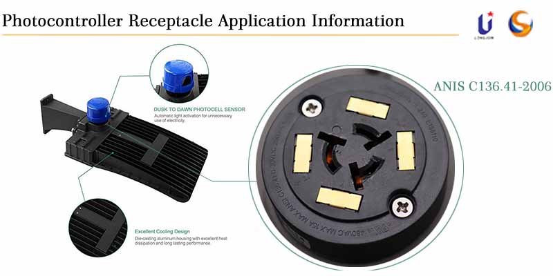 photocontrol receptacle information