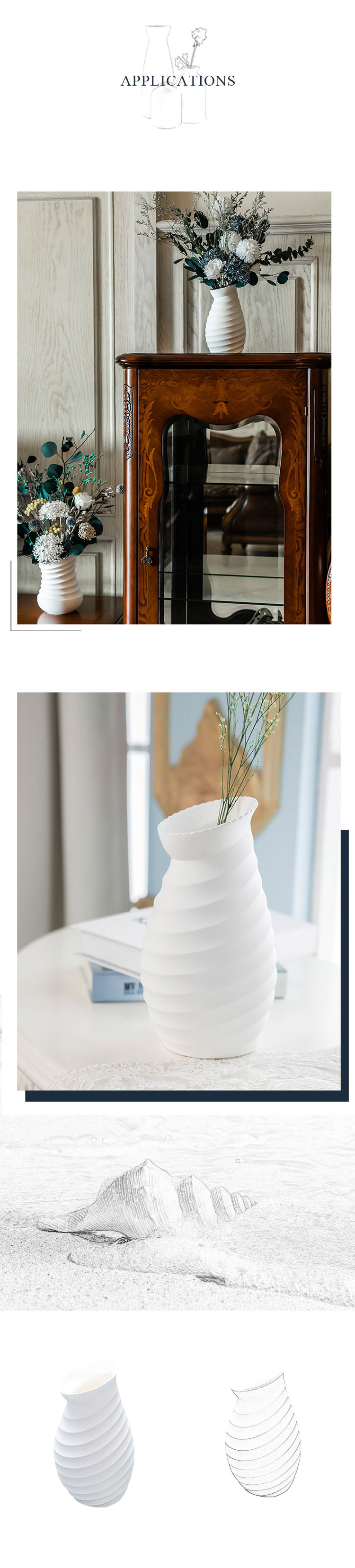 white ceramic flower vase (5)